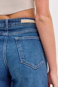 Dark Wash High Rise Wide Leg Jeans