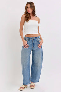 Barrel Jeans Medium Denim