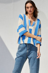 Vertical Stripe Sweater