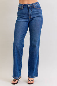 HW Tummy Control Straight Judy Blue Jeans