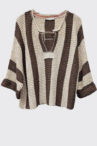 Vertical Stripe Sweater