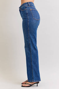 HW Tummy Control Straight Judy Blue Jeans