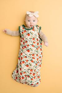 Vintage Strawberry Bamboo Sleep Bag