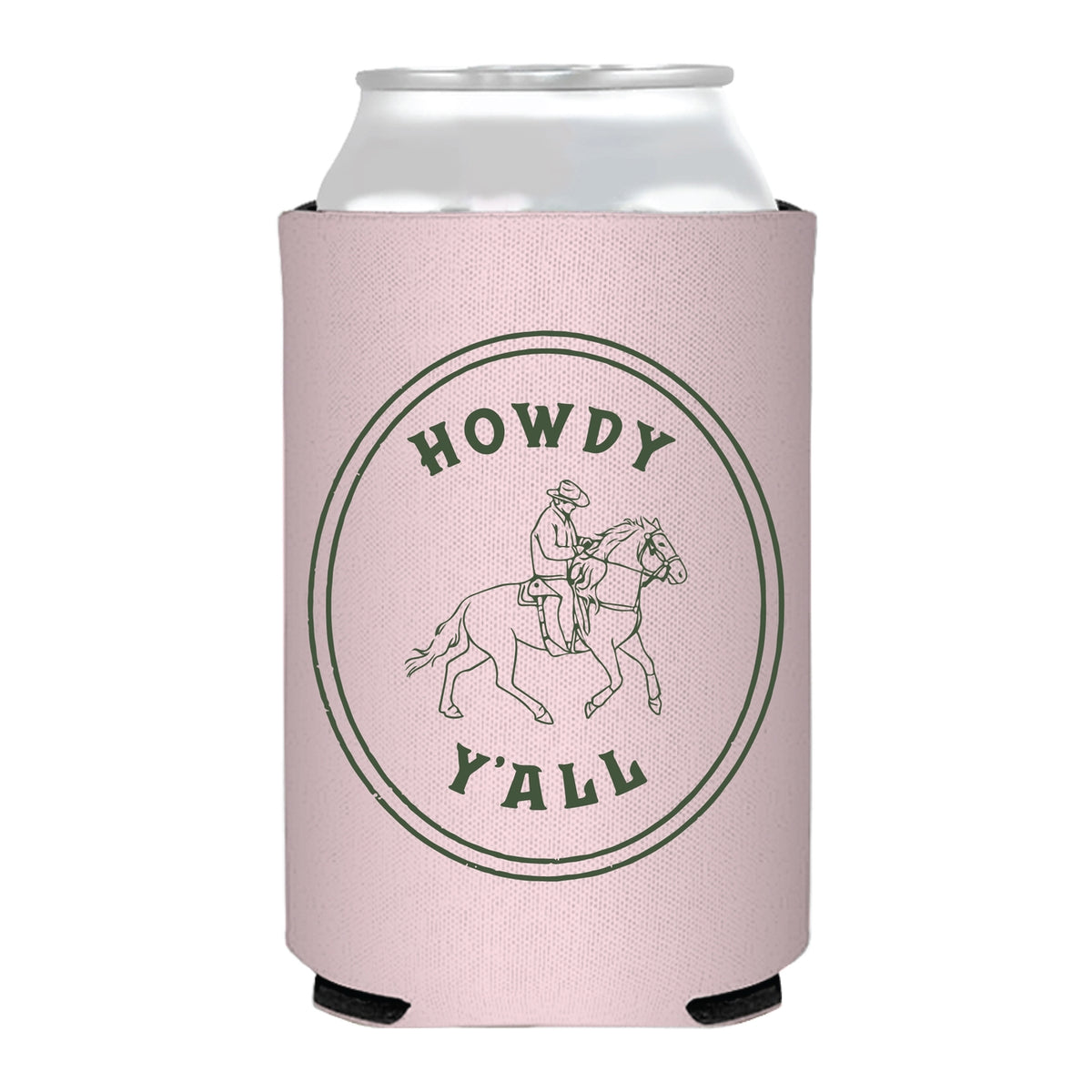 Howdy Racer Can Coozie