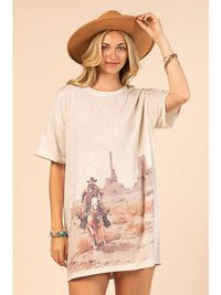 Desert Daydreams T-shirt Dress