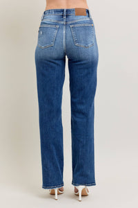 High Waisted 90's Straight Leg