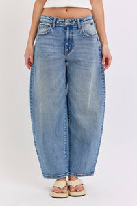 Barrel Jeans Medium Denim