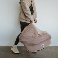Multi-use Cover, Rosewood Stripe