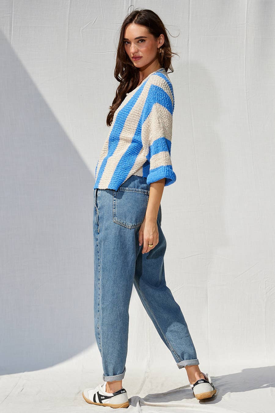 Vertical Stripe Sweater