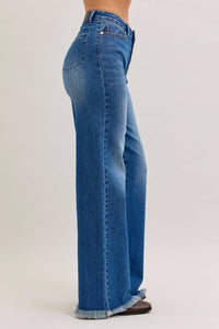 HW Column Straight Button-Fly & Back Welt Pkts