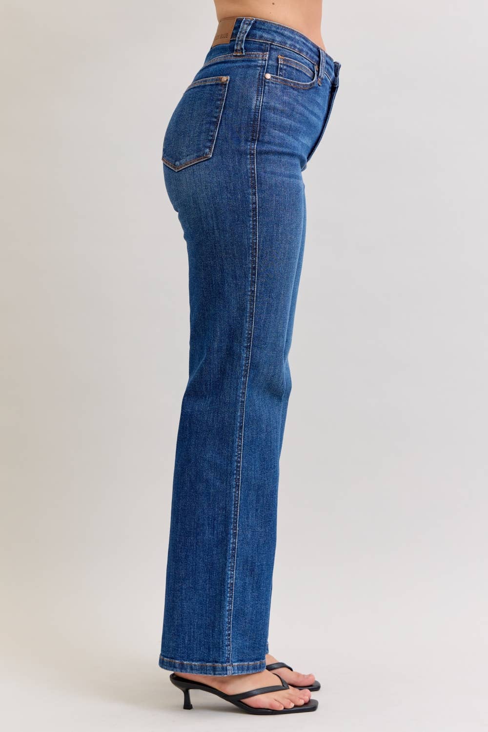HW Tummy Control Straight Judy Blue Jeans