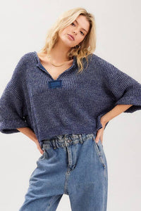 Fall Lightweight Cropped Sweater