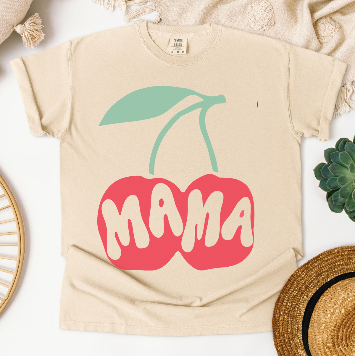 Cherry Mama Comfort Colors Graphic T-shirt