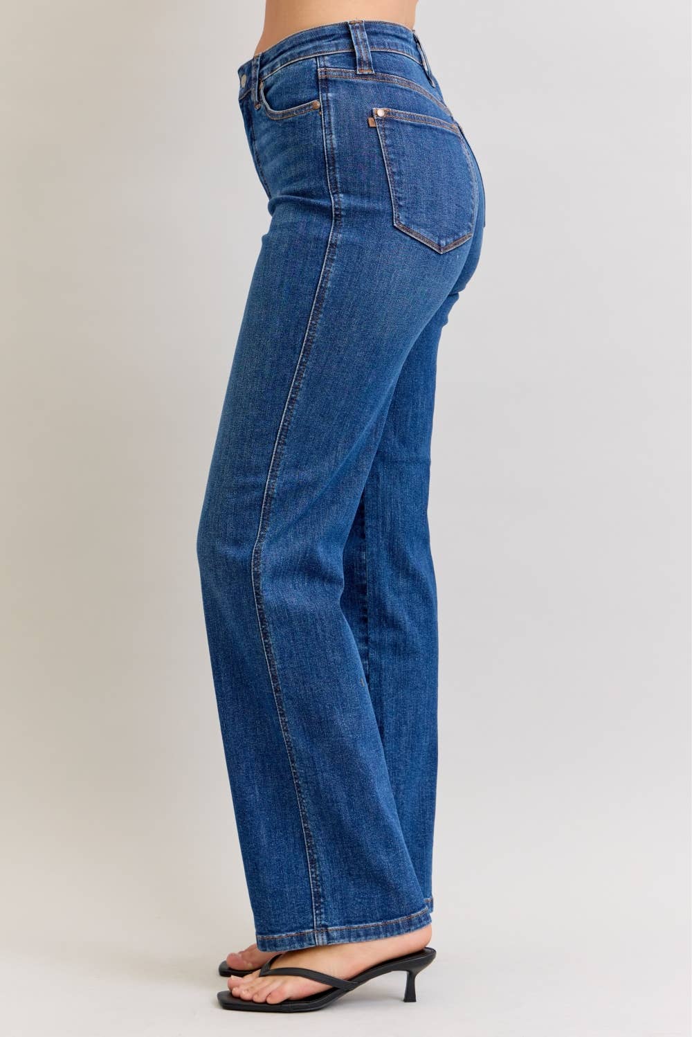 HW Tummy Control Straight Judy Blue Jeans