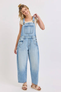 Mid Waisted Barrel Overall
