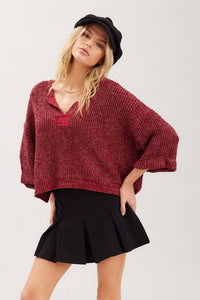 Fall Lightweight Cropped Sweater