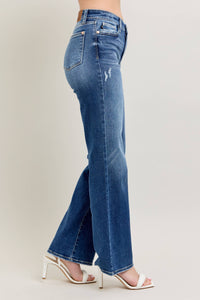 High Waisted 90's Straight Leg