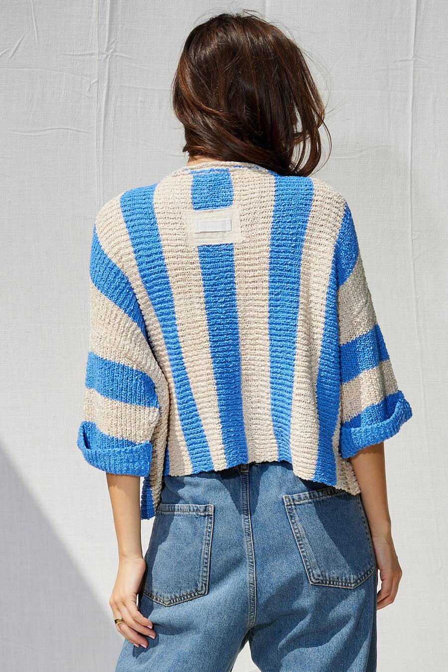 Vertical Stripe Sweater