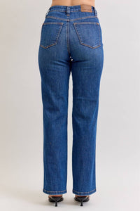 HW Tummy Control Straight Judy Blue Jeans