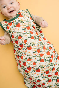 Vintage Strawberry Bamboo Sleep Bag