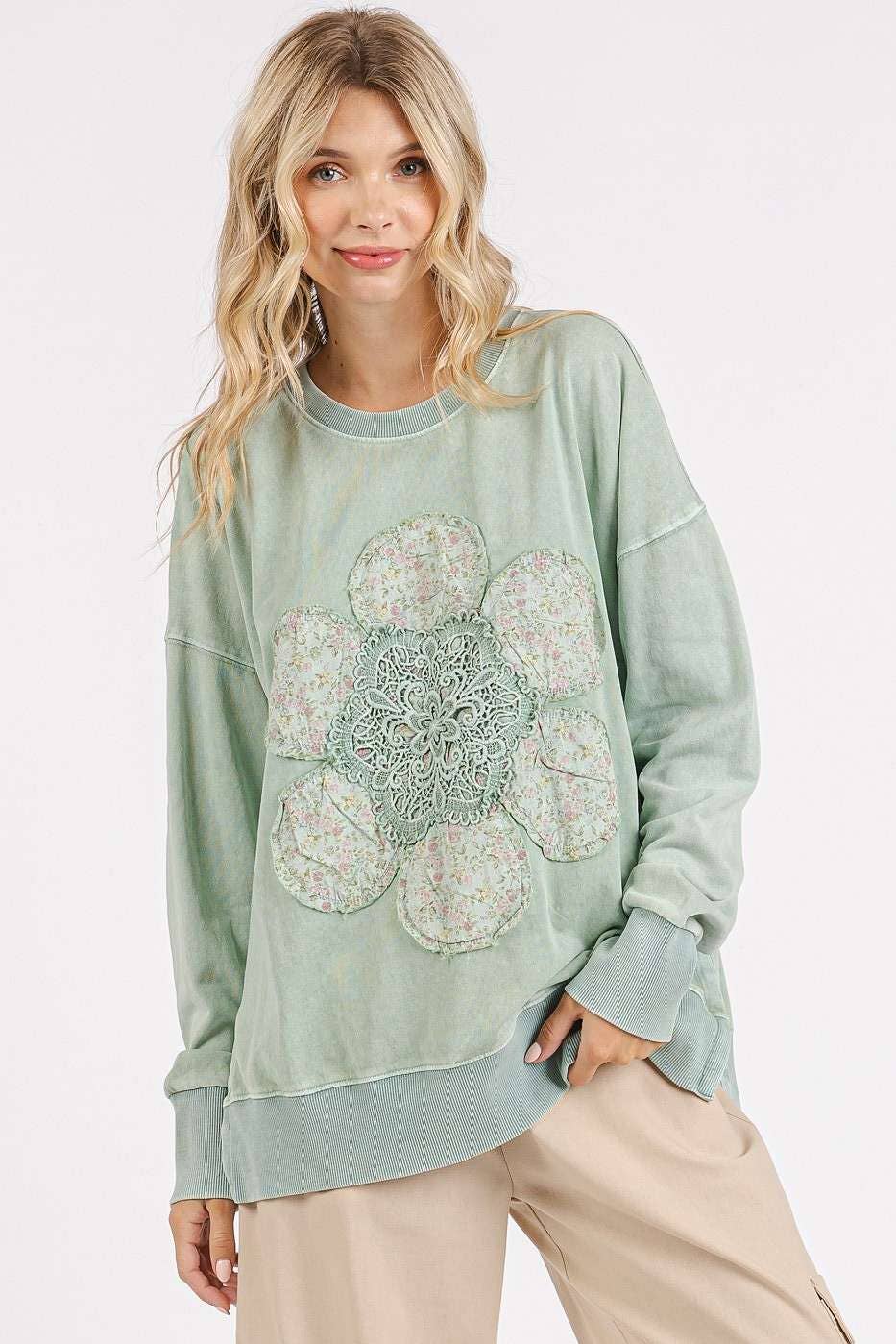 Flower Patch Crewneck